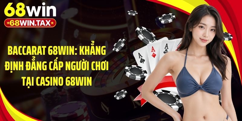 Baccarat 68Win: Khẳng Định Đẳng Cấp Người Chơi Tại Casino 68Win