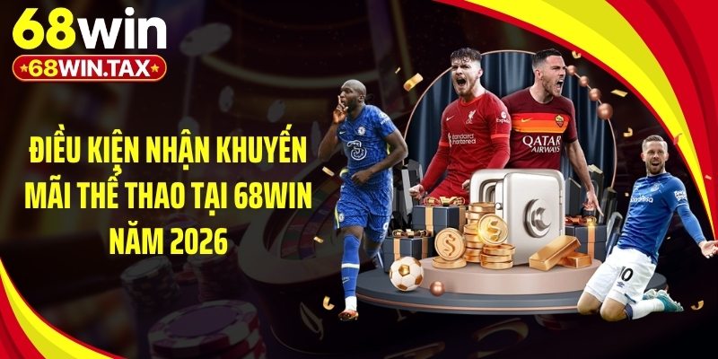 Khuyến Mãi Thể Thao 2026: Top Ưu Đãi Đỉnh Cao Tại 68Win 4 Điều kiện nhận khuyến mãi thể thao tại 68Win năm 2026